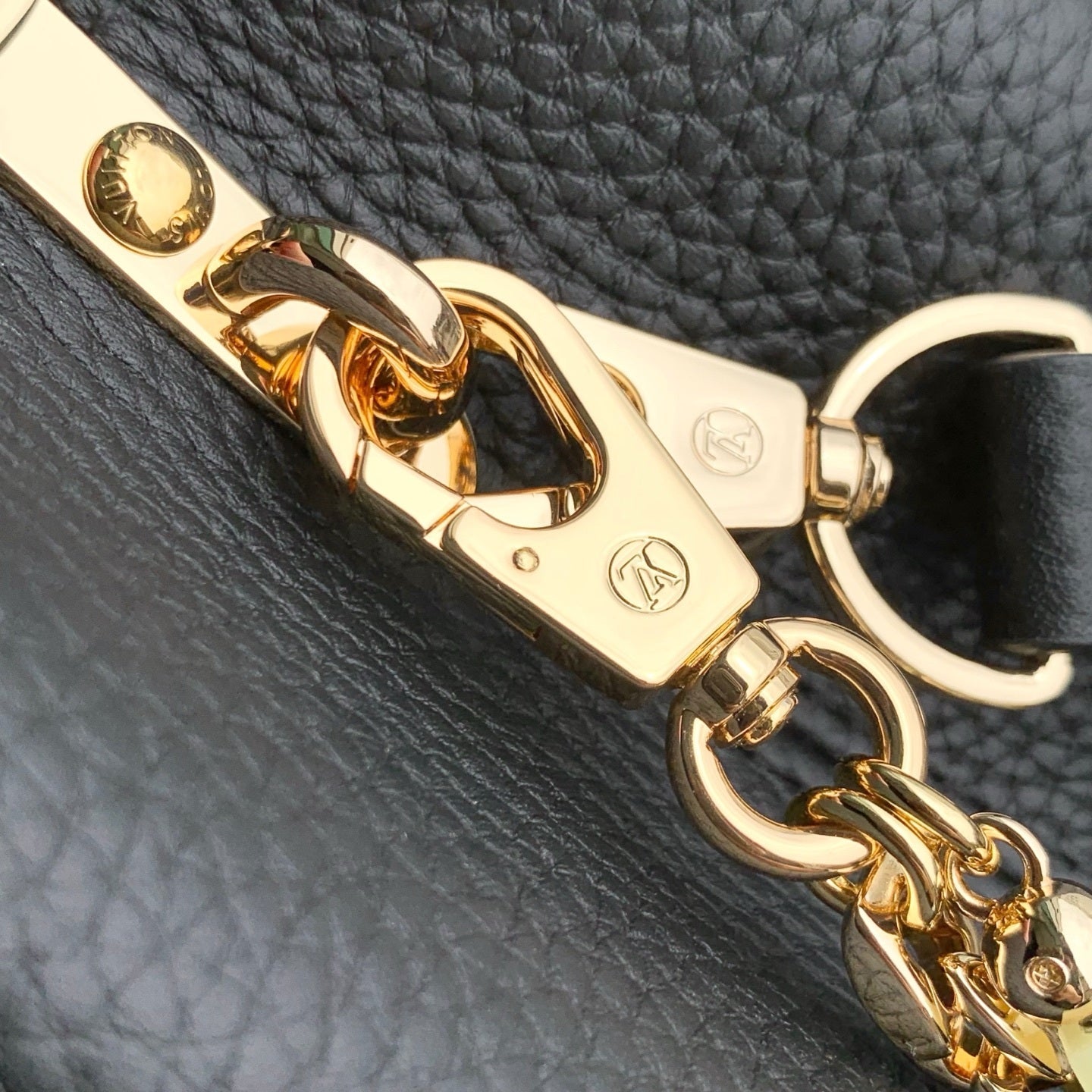 Louis Vuitton LV M29443 Capucines East West Mini Bag Black - Default Title - View 8