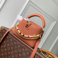 Louis Vuitton LV M29443 Capucines East West Mini Bag Brown