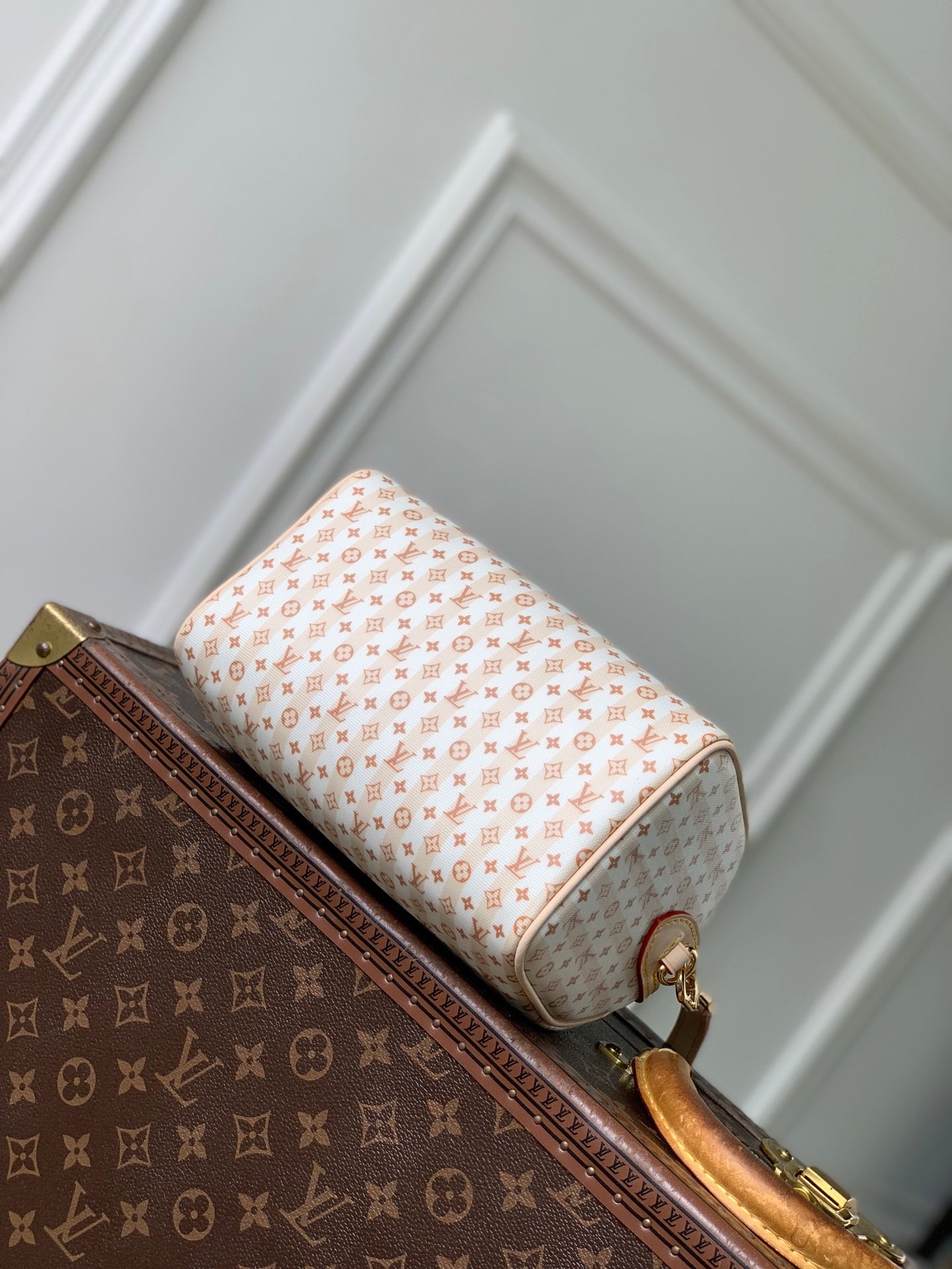 Louis Vuitton LV M29459 Speedy Bandoulière 20 Bag Nude Rose - Default Title - View 4