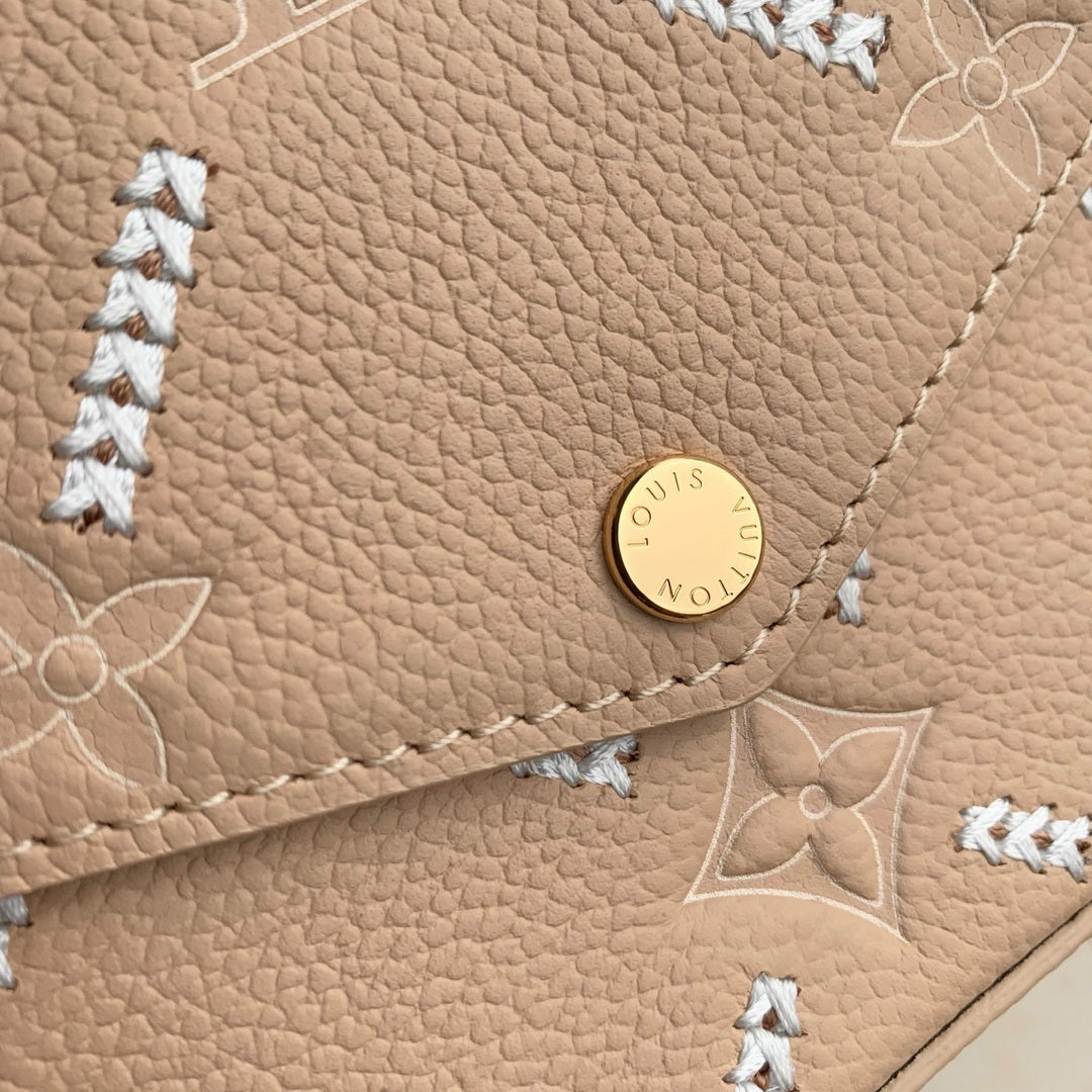 Louis Vuitton LV M29482 Pochette Félicie Bag Hazelnut Couture