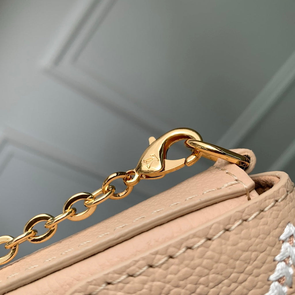 Louis Vuitton LV M29482 Pochette Félicie Bag Hazelnut Couture