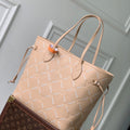 Louis Vuitton LV M29486 Neverfull MM Bag Hazelnut Couture - Default Title - View 1