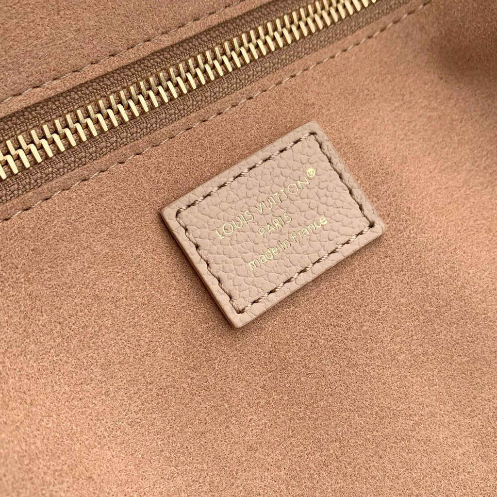 Louis Vuitton LV M29486 Neverfull MM Bag Hazelnut Couture