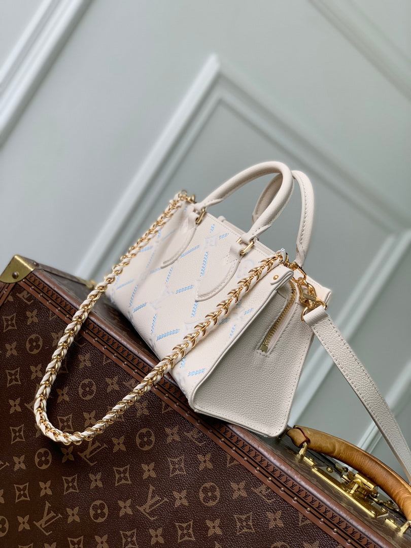 Louis Vuitton LV M29487 Onthego East West Bag Light Bliss Couture