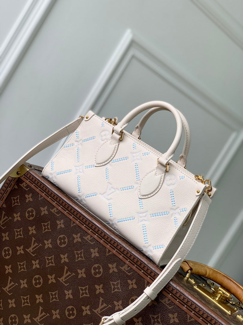 Louis Vuitton LV M29487 Onthego East West Bag Light Bliss Couture - Default Title - View 3