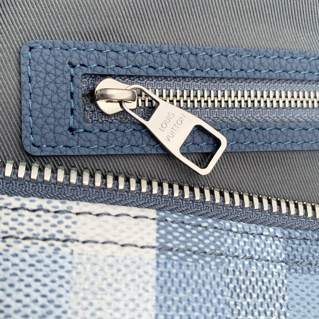 Louis Vuitton LV M29601 Keepall Bandoulière 45 Bag Denim Blue