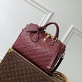 Louis Vuitton LV M2A400 Speedy P9 Bandoulière 30 Bag Leather Wine Red