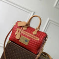 Louis Vuitton LV M2A408 Sac Speedy P9 Bandoulière 30 Réversible Brown & Red