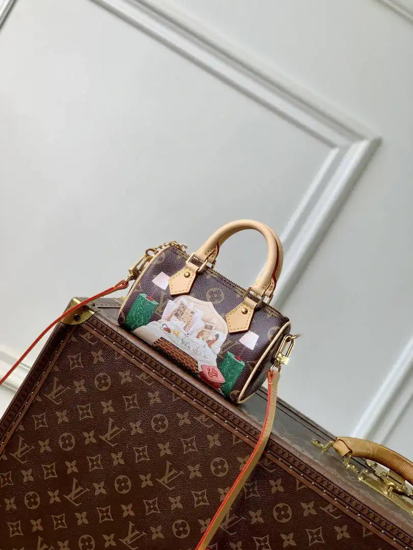 Louis Vuitton LV M2A895 Nano Speedy  Monogram Room Service
