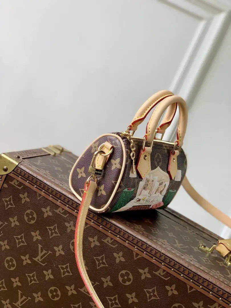 Louis Vuitton LV M2A895 Nano Speedy  Monogram Room Service