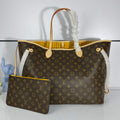 Louis Vuitton LV M40992 Neverfull GM Monogram Canvas Yellow - Default Title - View 1