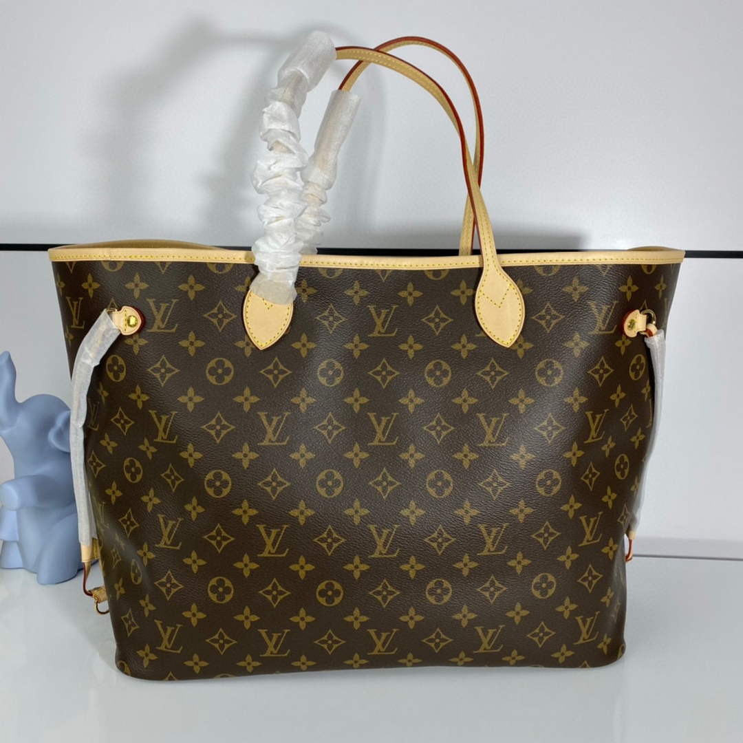 Louis Vuitton LV M40992 Neverfull GM Monogram Canvas Yellow - Default Title - View 2