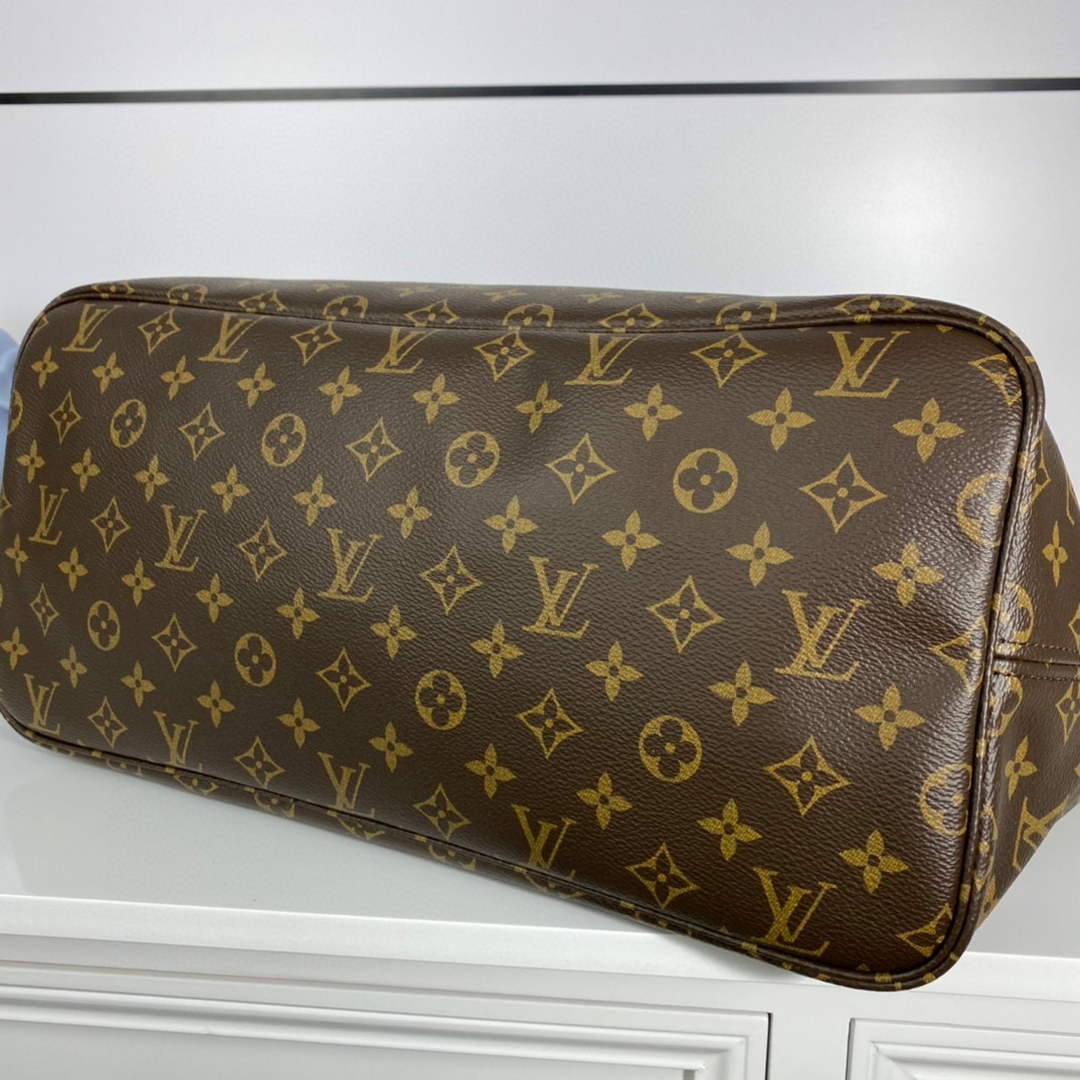 Louis Vuitton LV M40992 Neverfull GM Monogram Canvas Yellow - Default Title - View 3