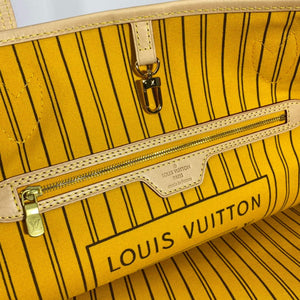 Louis Vuitton LV M40992 Neverfull GM Monogram Canvas Yellow - Default Title - View 7