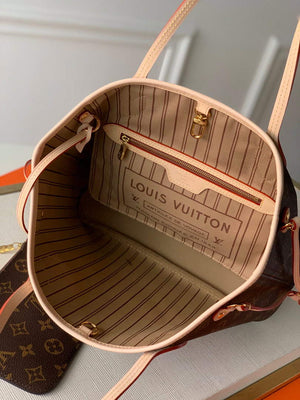 Louis Vuitton LV M41000 Neverfull PM Monogram Canvas Beige - Default Title - View 3