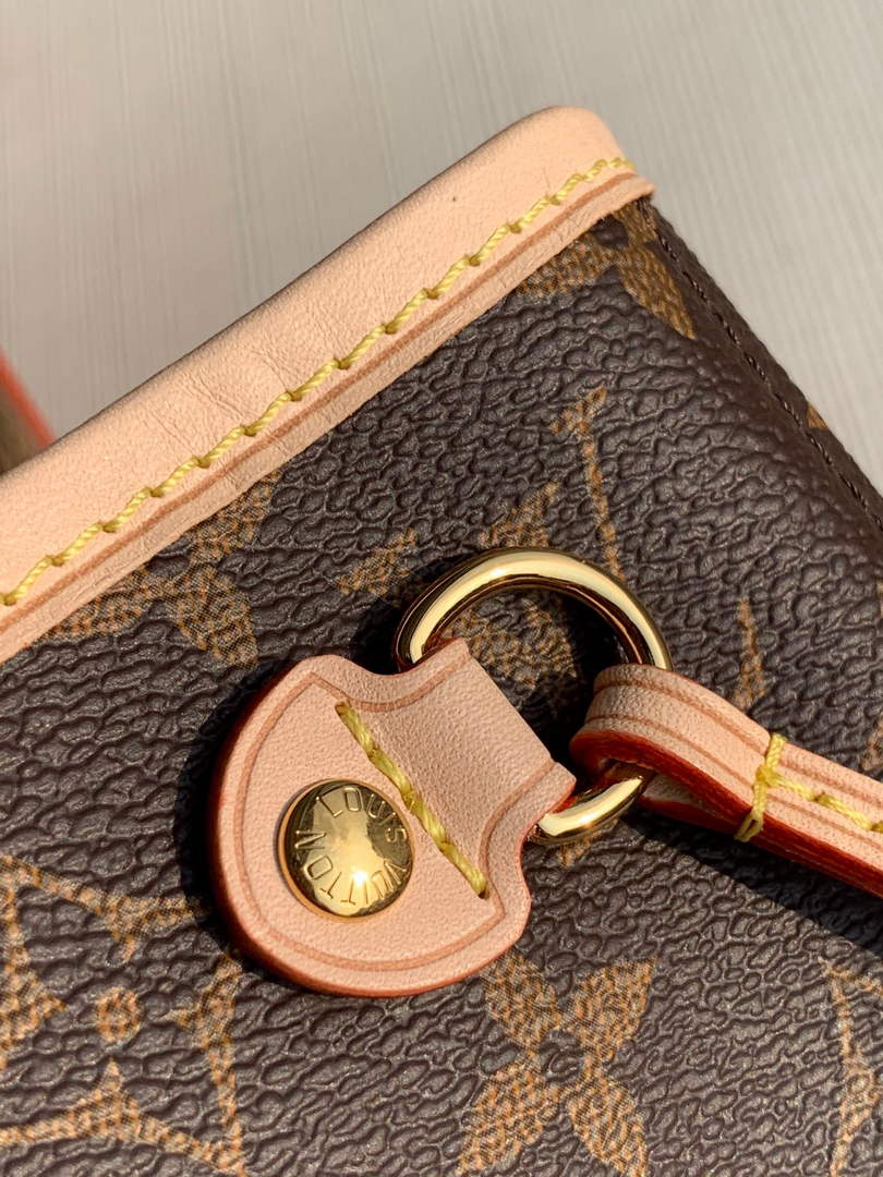 Louis Vuitton LV M41000 Neverfull PM Monogram Canvas Beige - Default Title - View 5