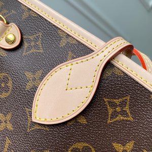 Louis Vuitton LV M41000 Neverfull PM Monogram Canvas Beige - Default Title - View 7