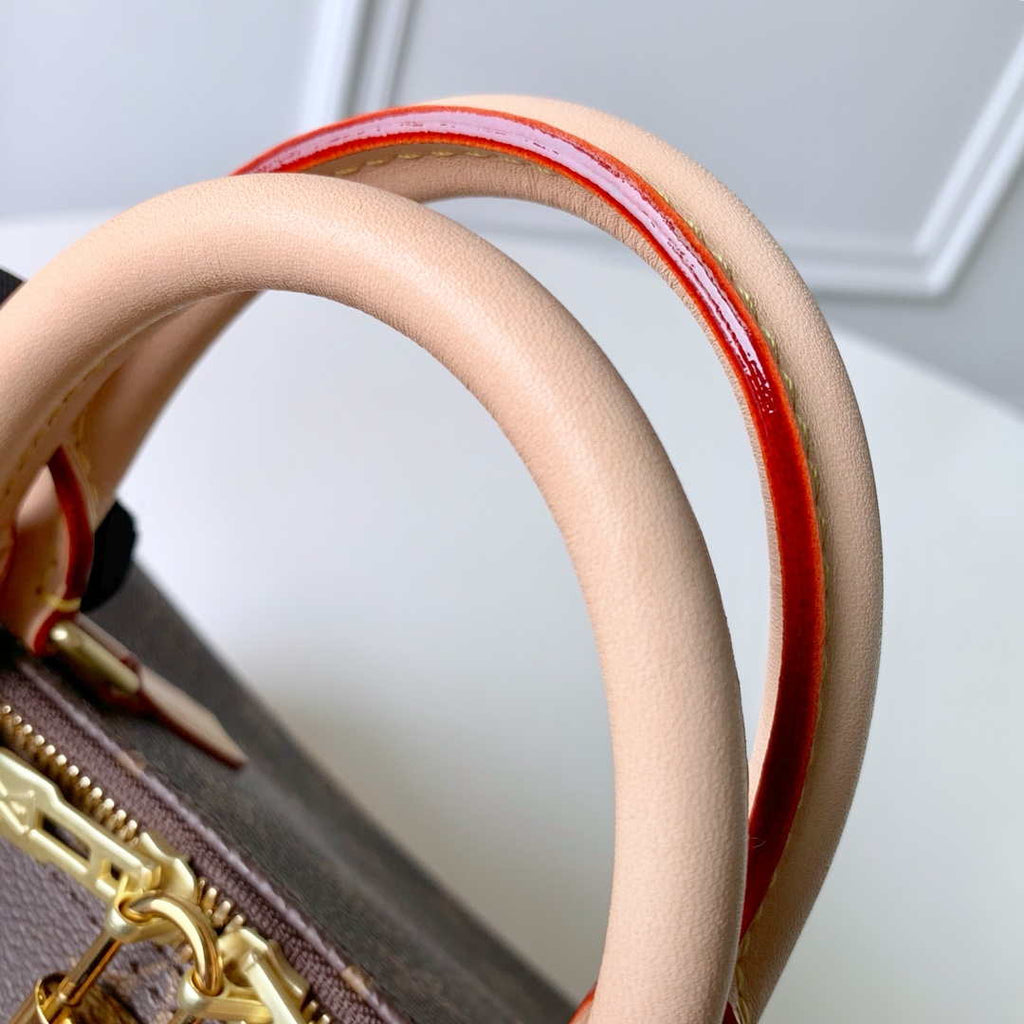 Louis Vuitton LV M41112 Speedy 30 Bag Monogram Canvas With Strap