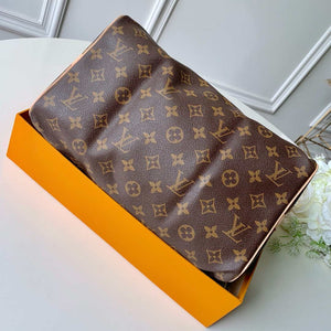 Louis Vuitton LV M41112 Speedy 30 Bag Monogram Canvas With Strap - Default Title - View 6