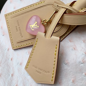 Louis Vuitton LV M41112 Speedy Soft 30 Boho Bag Pink/Ostrich Pattern - Default Title - View 5