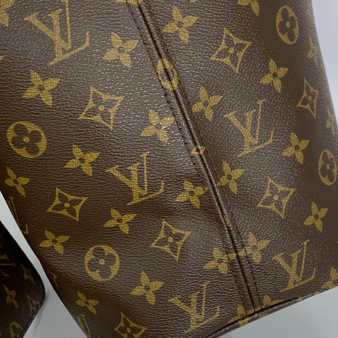 Louis Vuitton LV M41176 Neverfull MM Monogram?Canvas Black - Default Title - View 5