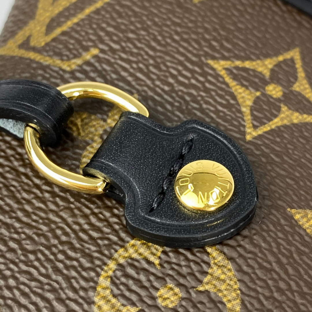 Louis Vuitton LV M41176 Neverfull MM Monogram?Canvas Black