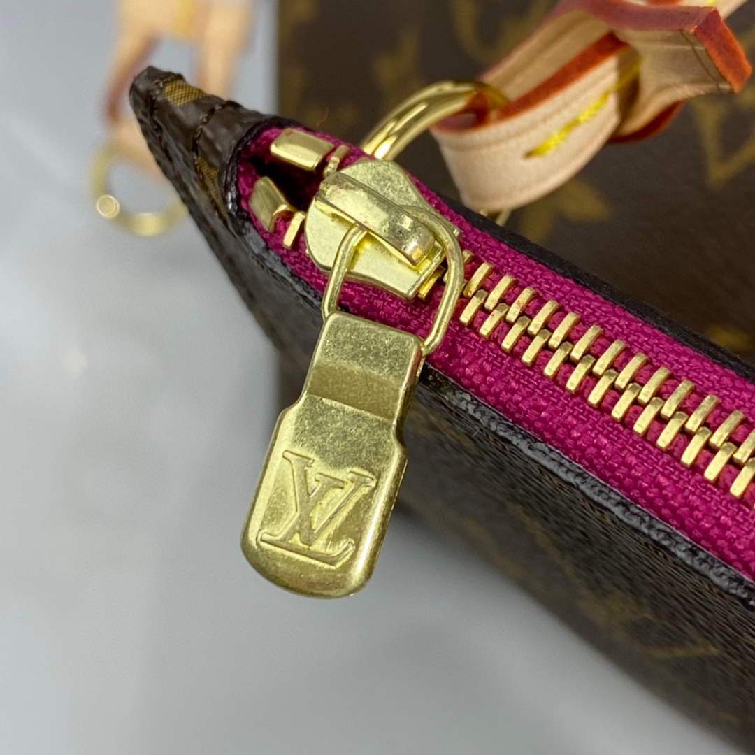 Louis Vuitton LV M41180 Neverfull GM Bag Monogram Canvas Pivoine Pink - Default Title - View 5