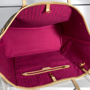 Louis Vuitton LV M41180 Neverfull GM Bag Monogram Canvas Pivoine Pink - Default Title - View 9