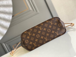 Louis Vuitton LV M41245 Neverfull PM Monogram Canvas Plum - Default Title - View 5