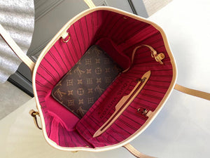 Louis Vuitton LV M41245 Neverfull PM Monogram Canvas Plum - Default Title - View 8