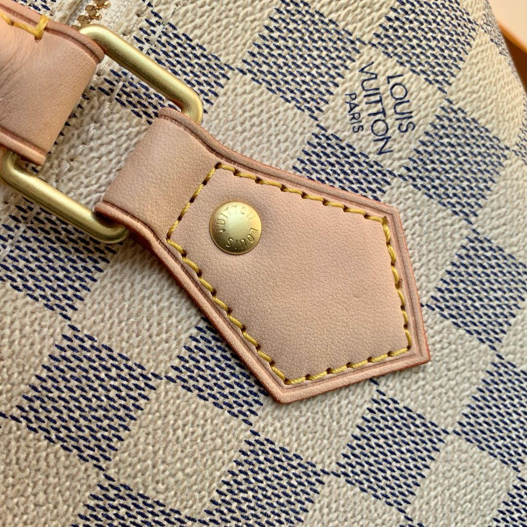 Louis Vuitton LV M41373 Speedy 30 Bag Damier Ebène