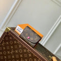Louis Vuitton LV M41939 Rosalie Coin Purse Rose Red