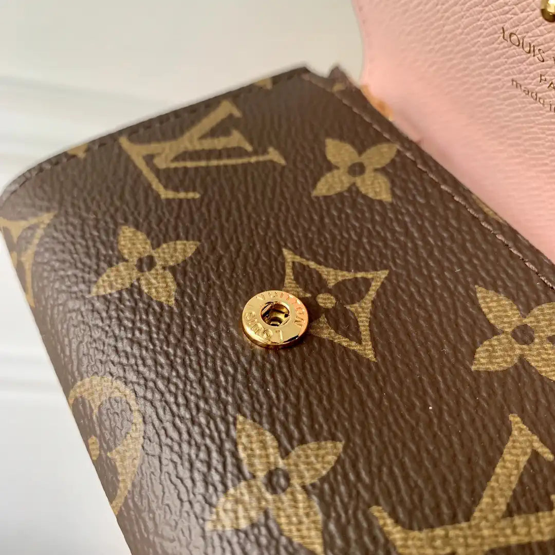 Louis Vuitton LV M41939 Rosalie Coin Purse Light Pink