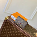 Louis Vuitton LV M41939 Rosalie Coin Purse Wine Red