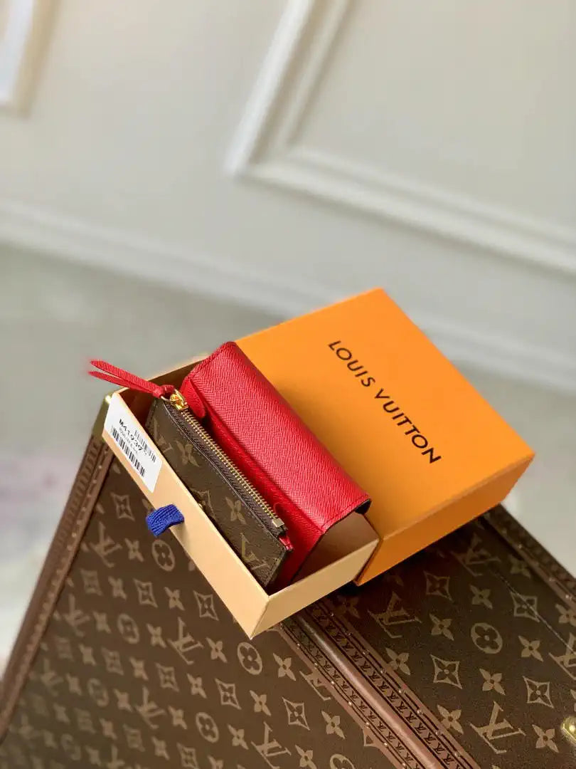 Louis Vuitton LV M41939 Rosalie Coin Purse Red