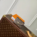 Louis Vuitton LV M41939 Rosalie Coin Purse Gold Rose Red
