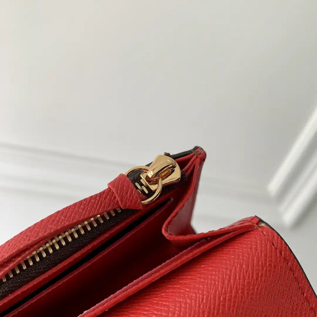Louis Vuitton LV M41939 Rosalie Coin Purse Gold Red