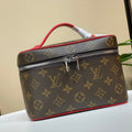 Louis Vuitton LV M44495 Nice Mini Vanity Case Monogram canvas Red - Default Title - View 1