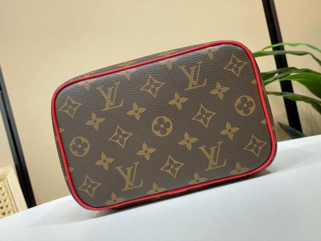 Louis Vuitton LV M44495 Nice Mini Vanity Case Monogram canvas Red