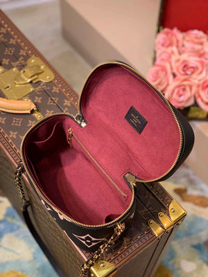 Louis Vuitton LV M45780 Nice Mini Vanity Case Monogram canvas Black Cream - Default Title - View 8