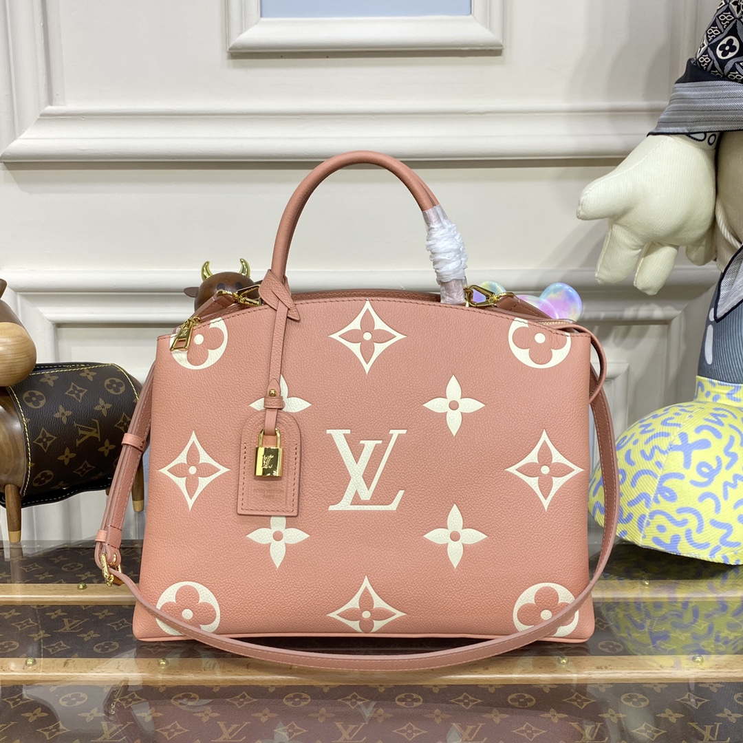 Louis Vuitton LV M45811 Grand Palais Monogram empreinte Pink - Default Title - View 1
