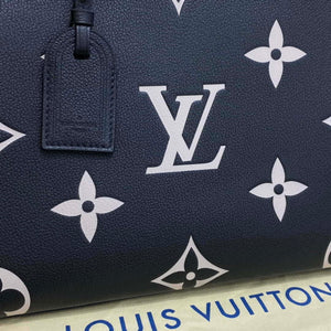 Louis Vuitton LV M45842 Grand Palais bicolor Monogram empreinte leather Black Beige - Default Title - View 5