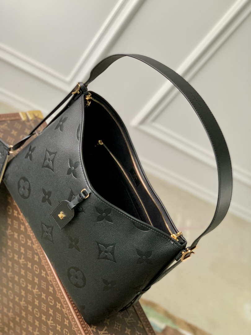 Louis Vuitton LV M46289 Carryall MM monogram M46292 Black - Default Title - View 7