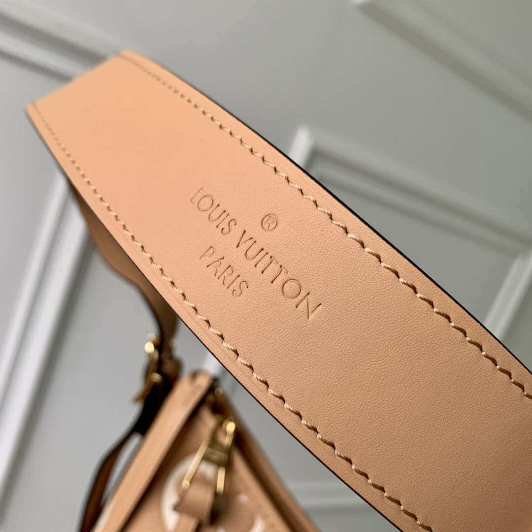 Louis Vuitton LV M46289 Carryall MM monogram M46292 Brown and Yellow - Default Title - View 9