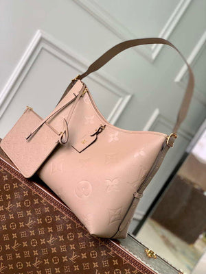 Louis Vuitton LV M46292 Carryall MM monogram M46289 Tourterelle Gray - Default Title - View 2