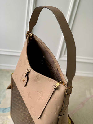 Louis Vuitton LV M46292 Carryall MM monogram M46289 Tourterelle Gray - Default Title - View 5