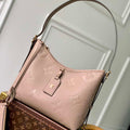 Louis Vuitton LV M46292 Carryall PM Monogram Tourterelle Gray - Default Title - View 1
