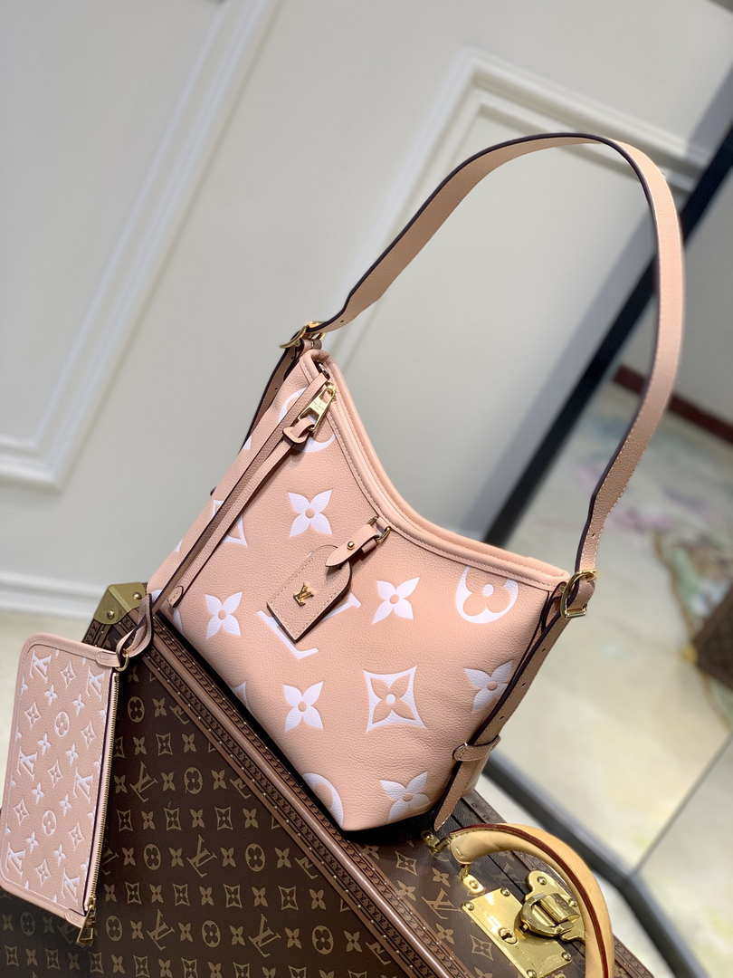 Louis Vuitton LV M46298 Carryall PM monogram M46293 Rose Trianon Pink - Default Title - View 1