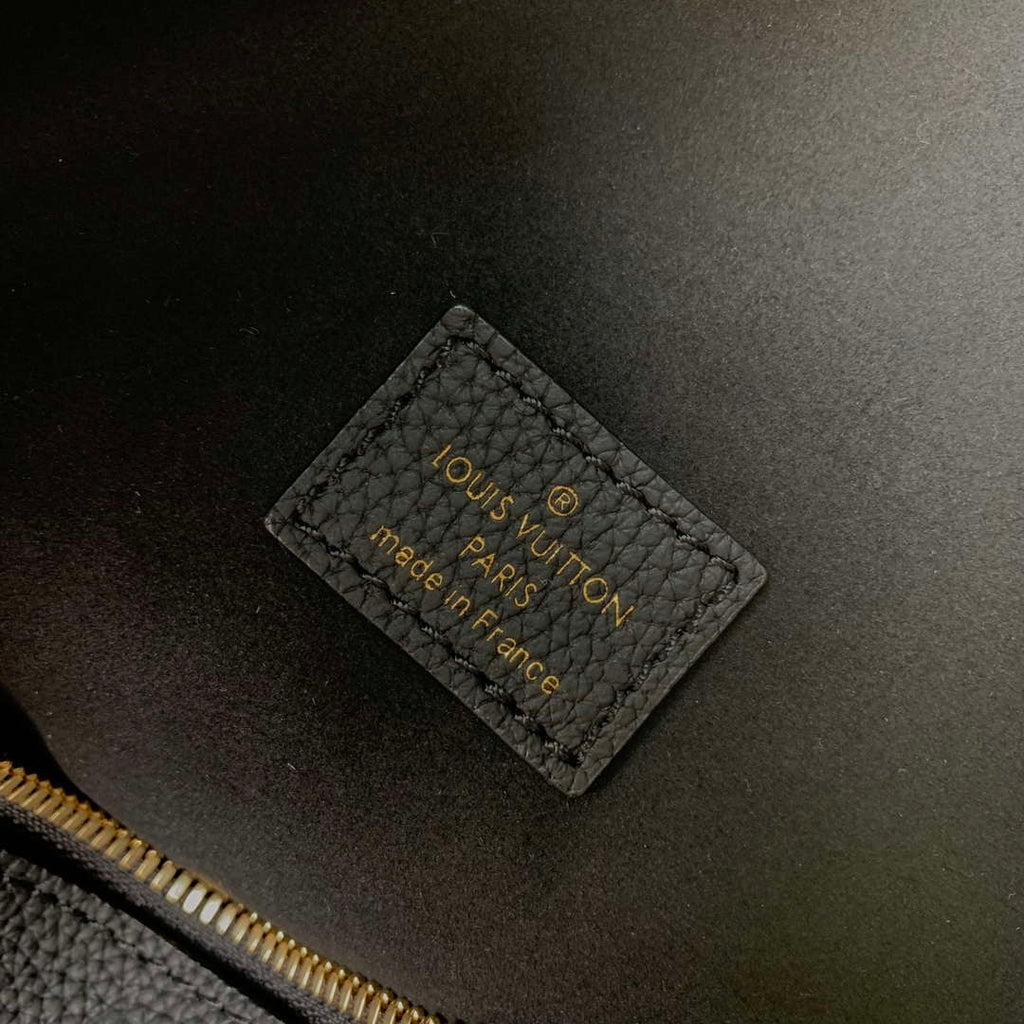 Louis Vuitton LV M46725 Loop Hobo Bag Monogram Empreinte Black