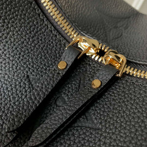 Louis Vuitton LV M46725 Loop Hobo Bag Monogram Empreinte Black - Default Title - View 9